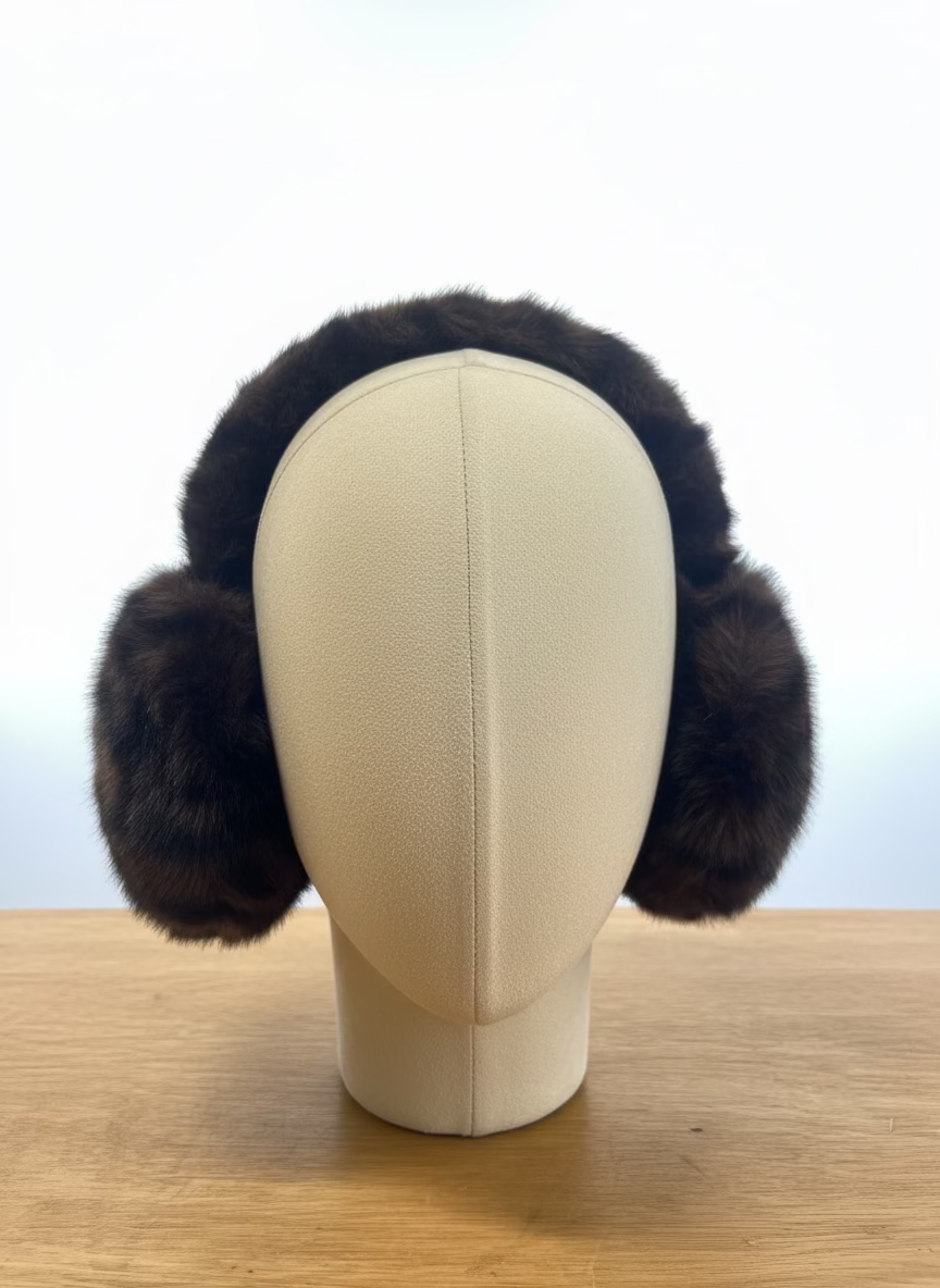 AE039 Long Faux Fur Earmuffs