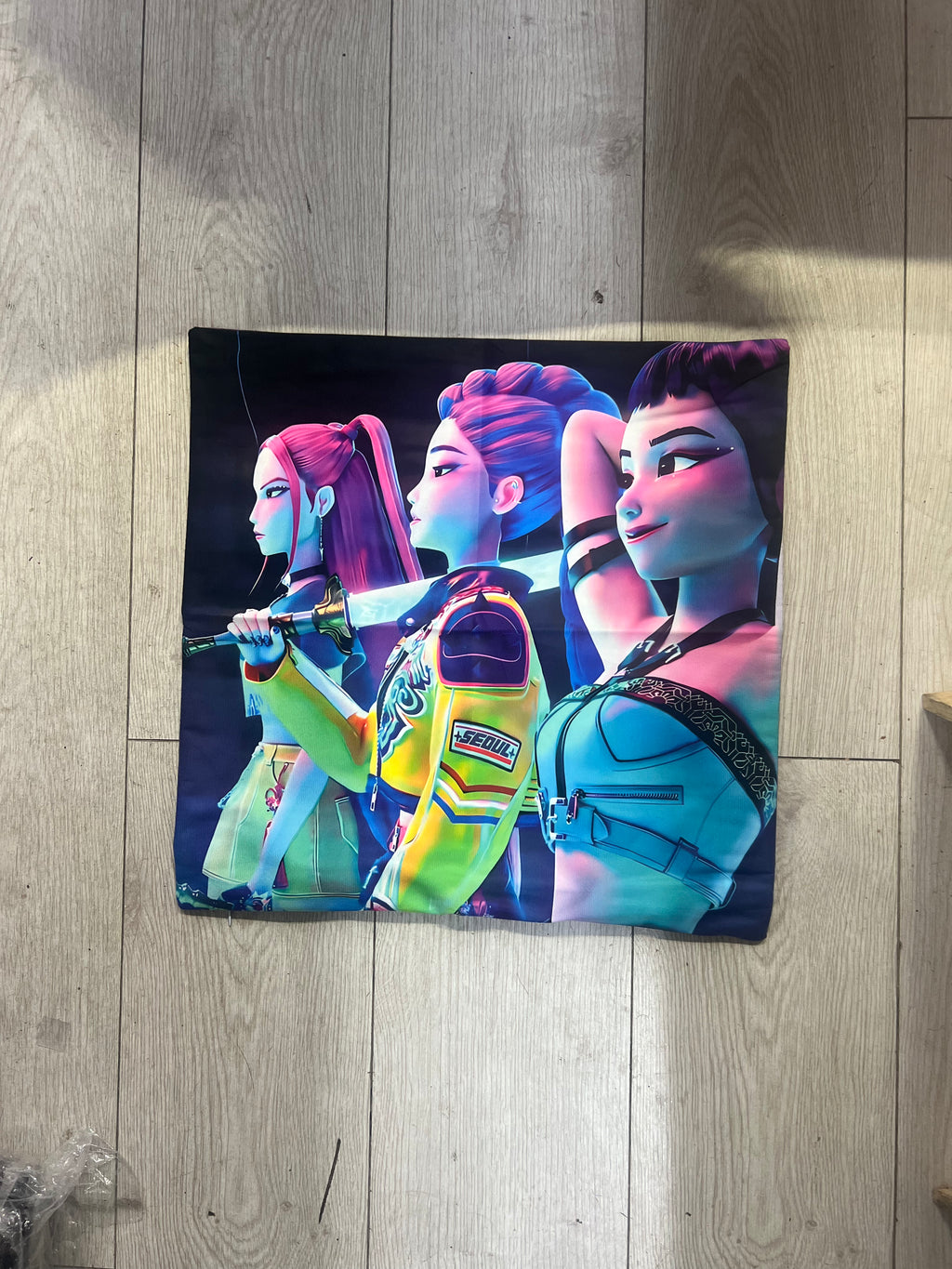 Kpop Demon Hunters Labu Cushion Pillow