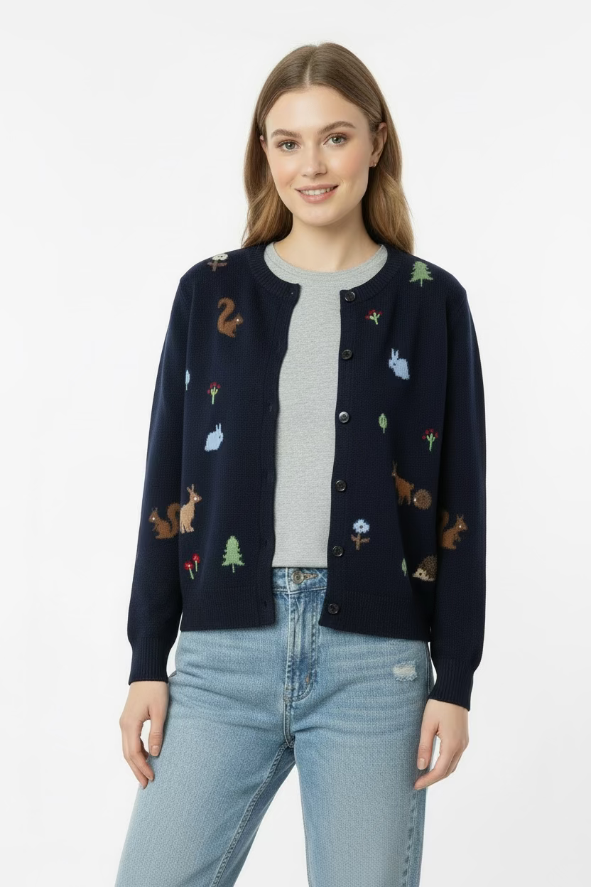 CG1058 Animal Cardigan