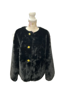 C810 One Size Fluffy Coat