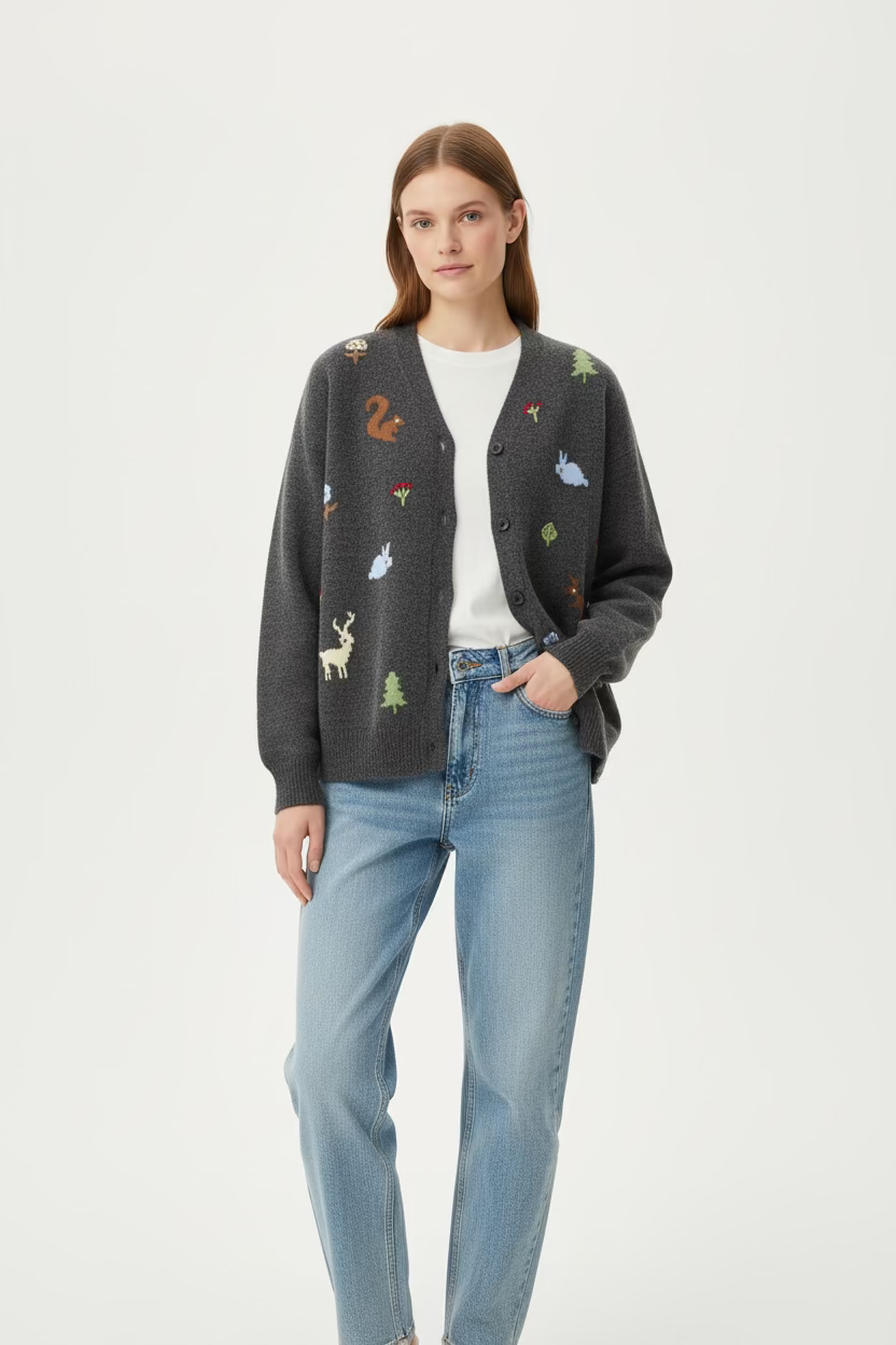 CG1058 Animal Cardigan