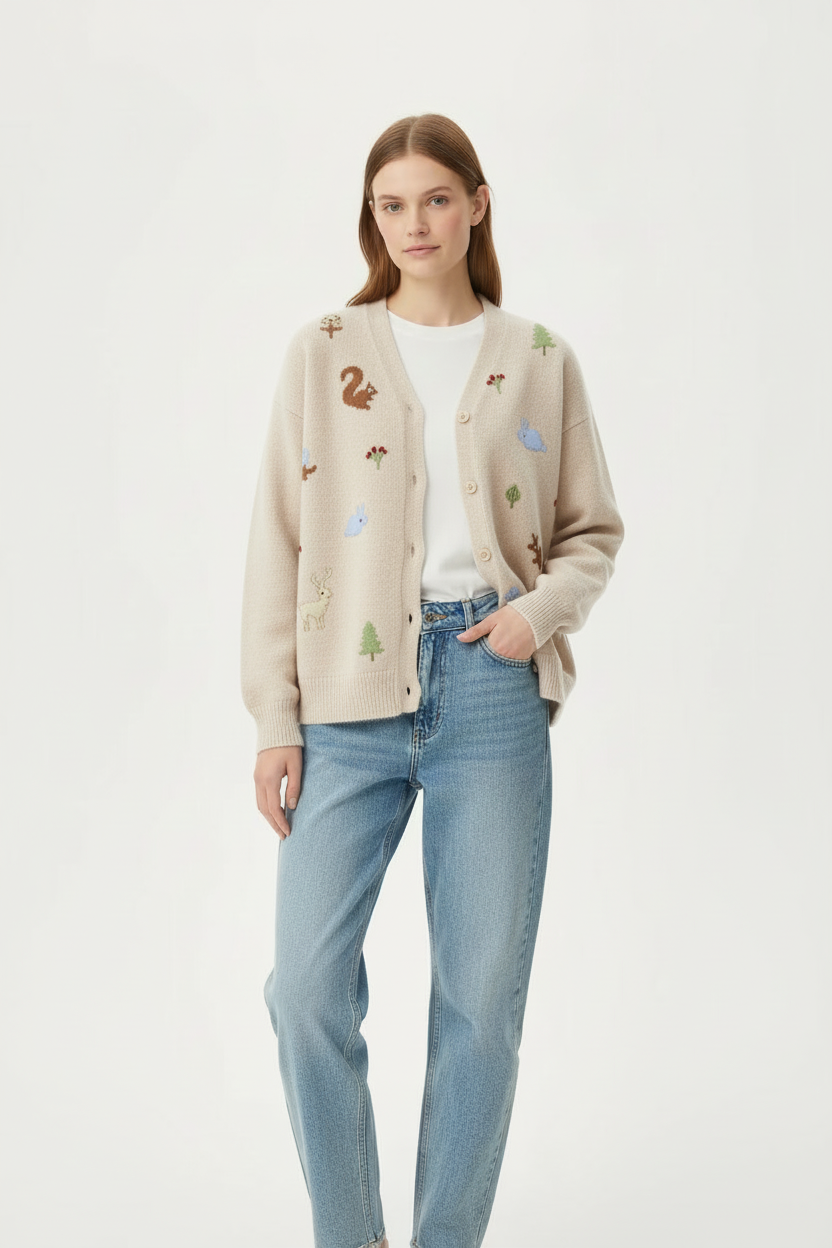 CG1058 Animal Cardigan