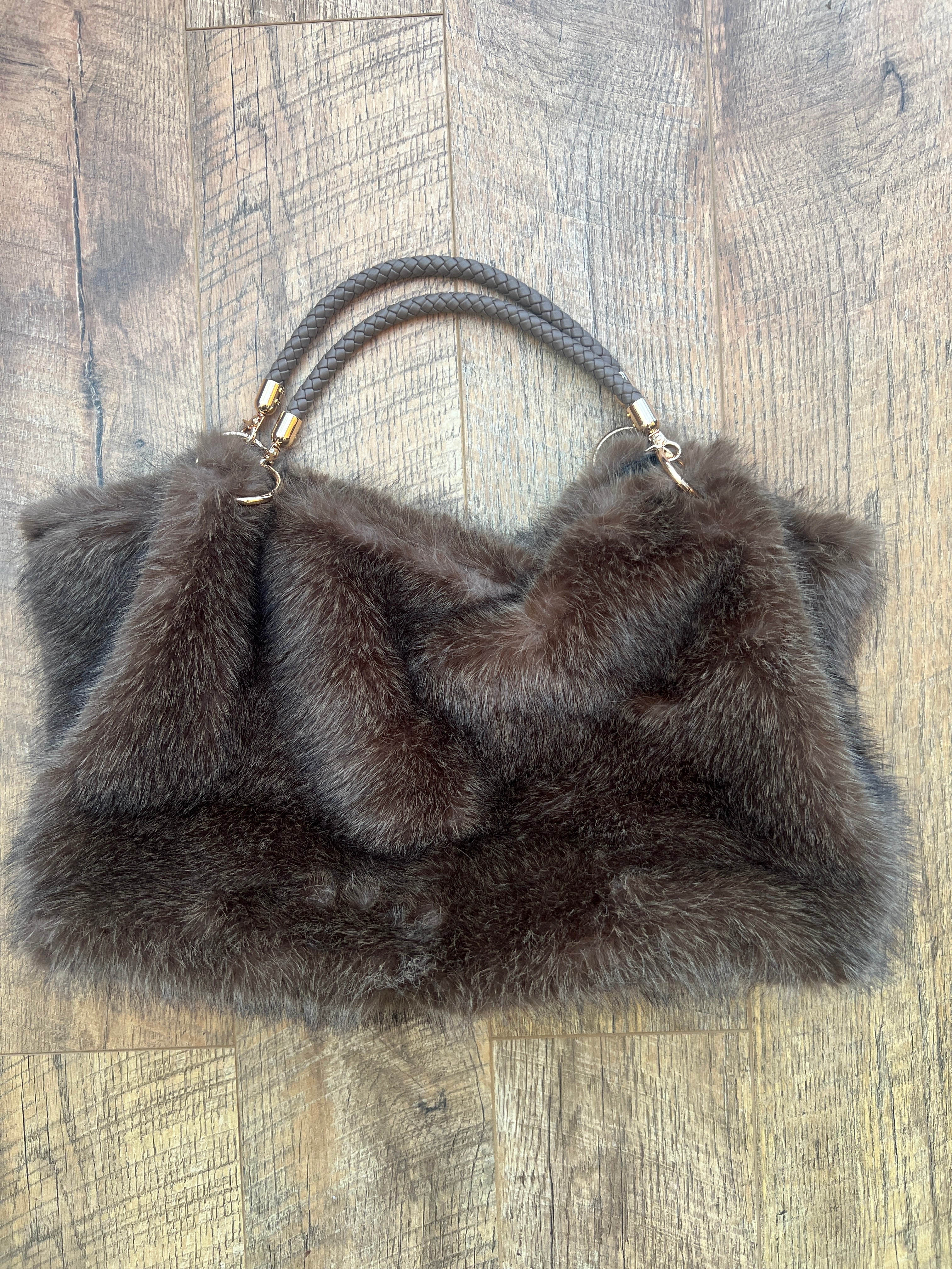 Fur Bag 2026 Khaki