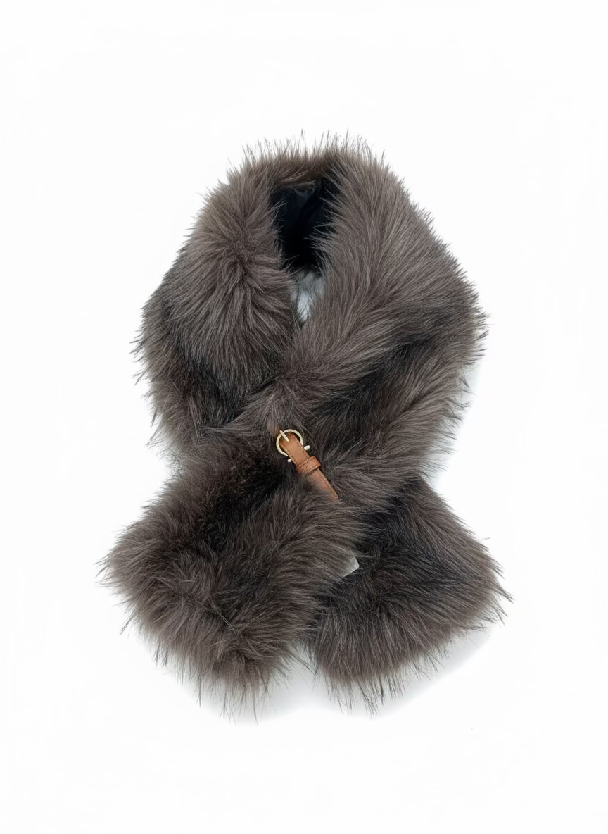 S003 Faux Fur Scarf