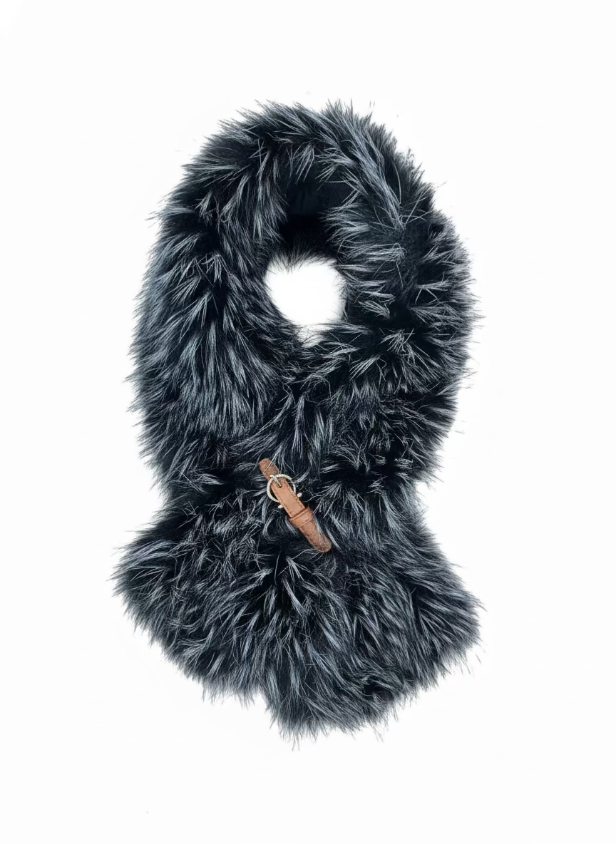 S003 Faux Fur Scarf