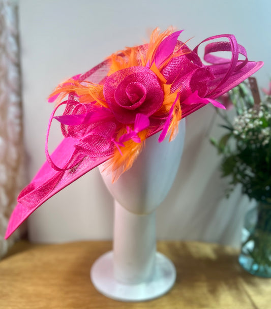 F0065 Customize （Fuchsia & Orange）
