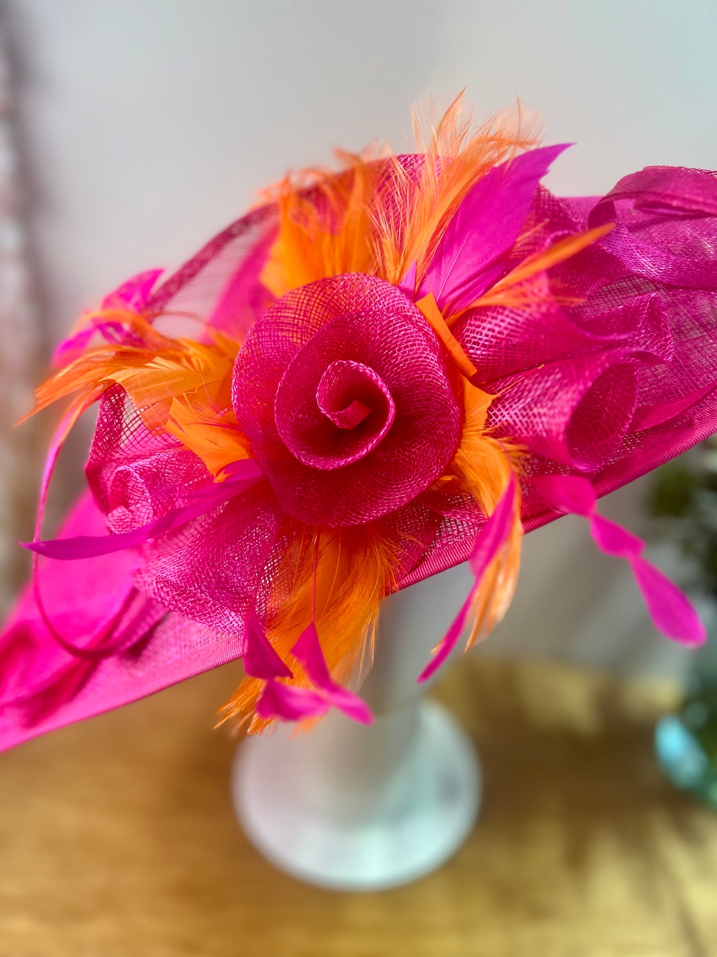 F0065 Customize （Fuchsia & Orange）