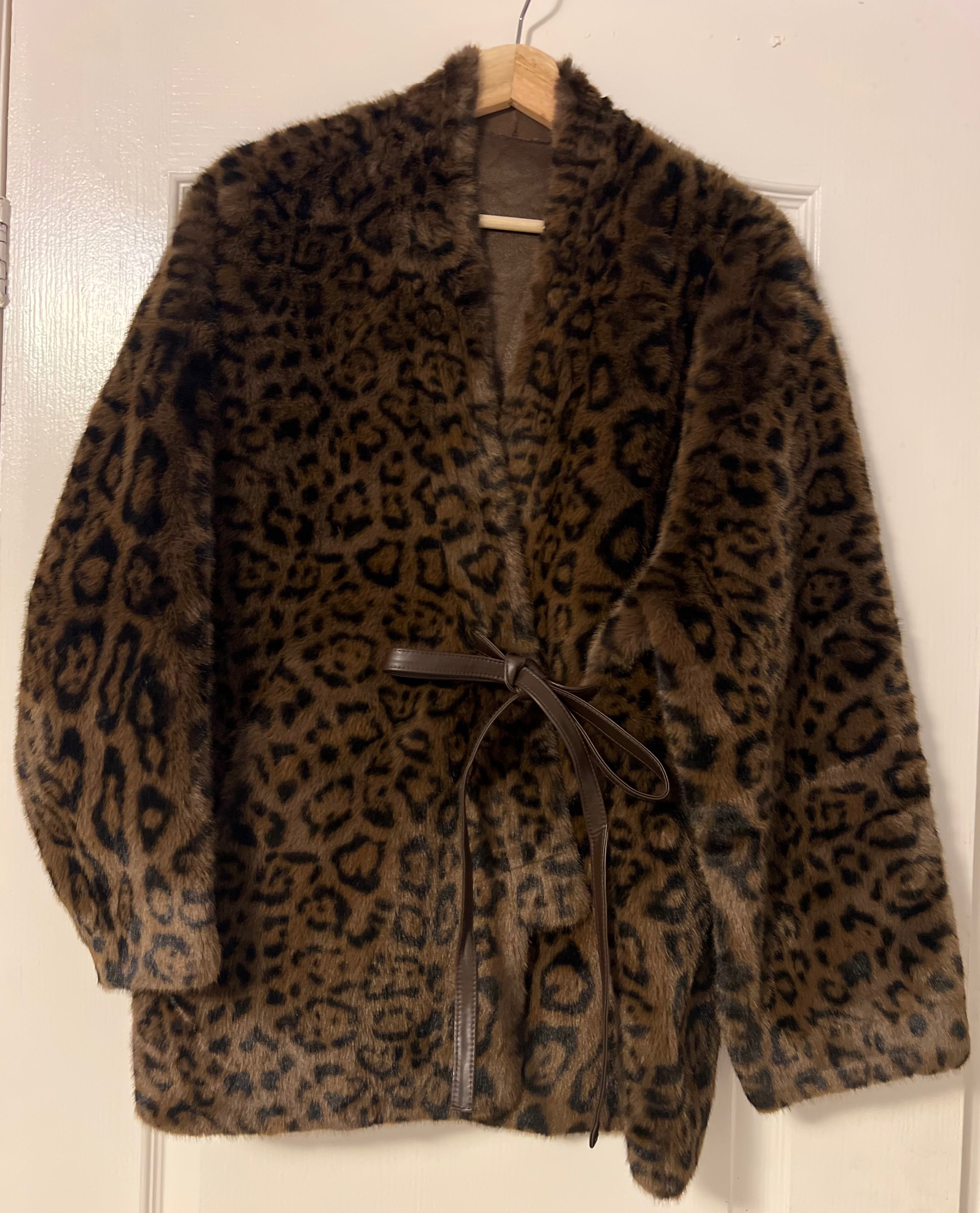 C804 One Size Fluffy Coat