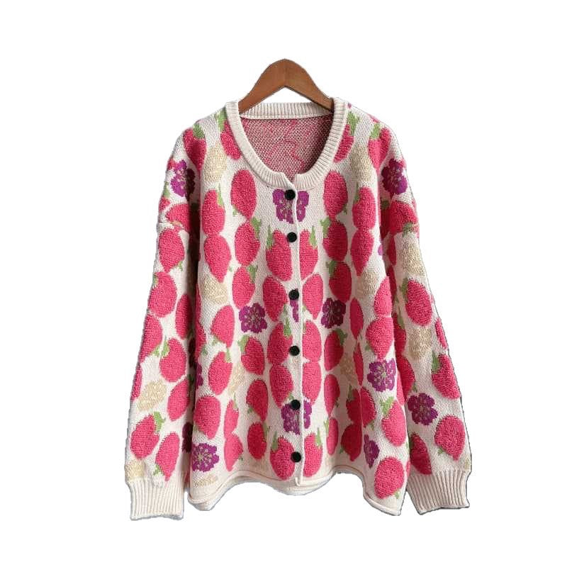 CG1038 Strawberry Cardigan