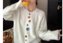 CG1052 Wonky Buttons Cardigan
