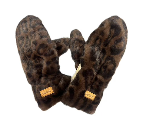 GW018 Faux Fur Mittens Gloves