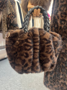 B704 Faux Fur Bag