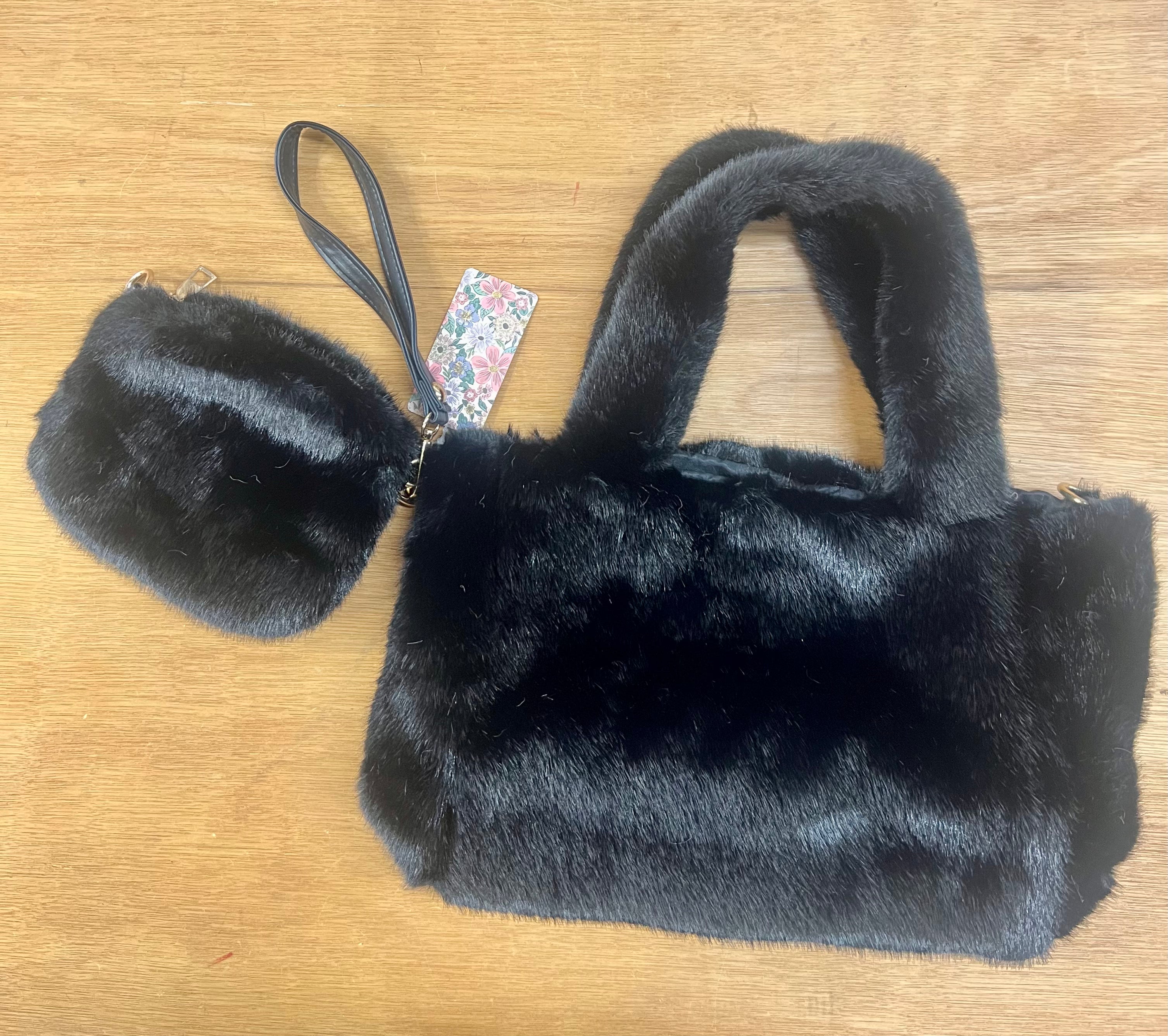B706-1 Fluffy Tote Bag
