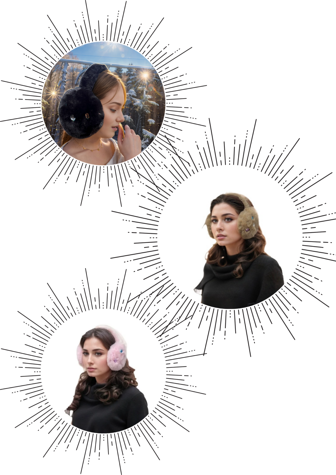 AE031 Mix Colours Earmuff