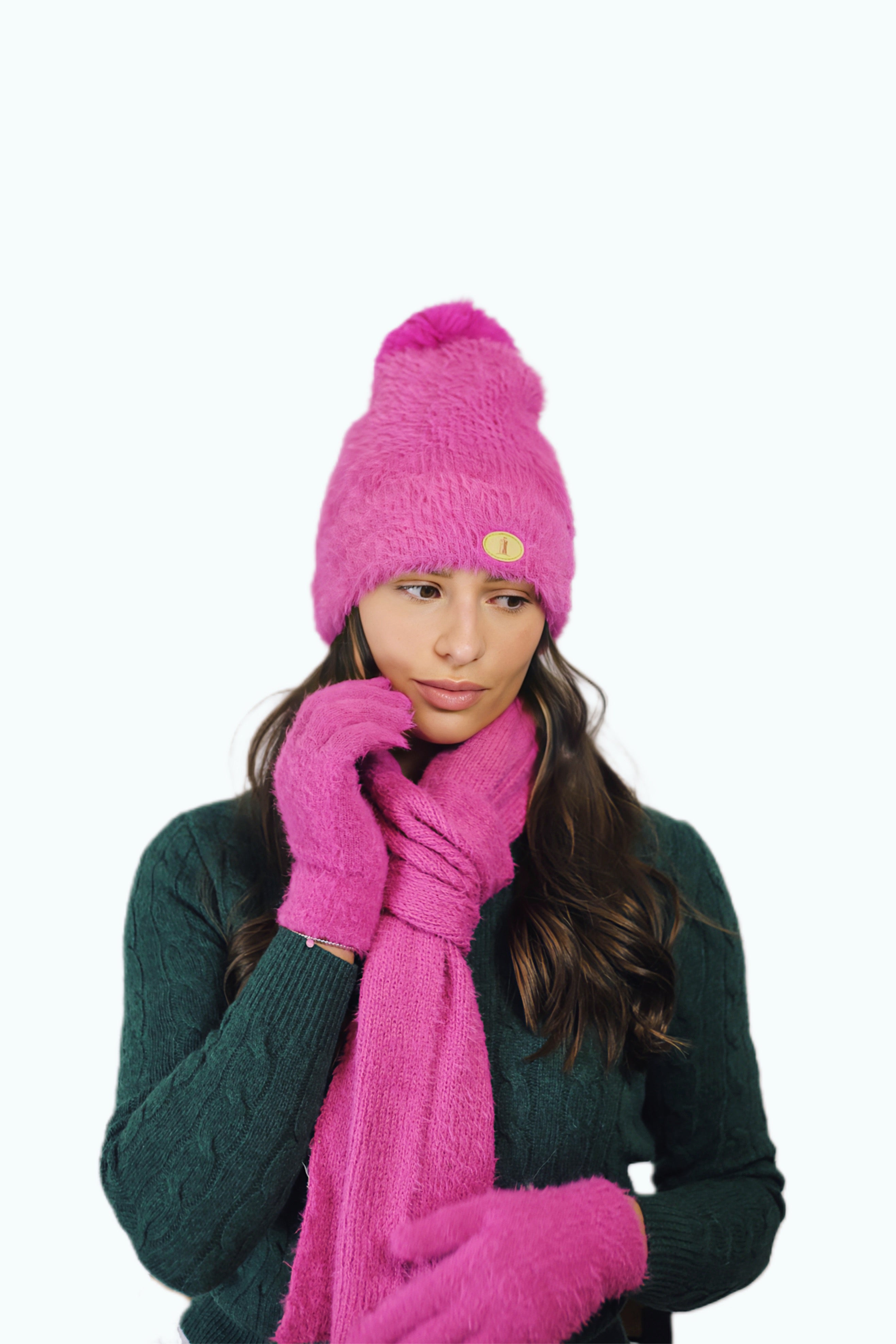 SET001 Blend Soft Scarf Set 3 Pieces