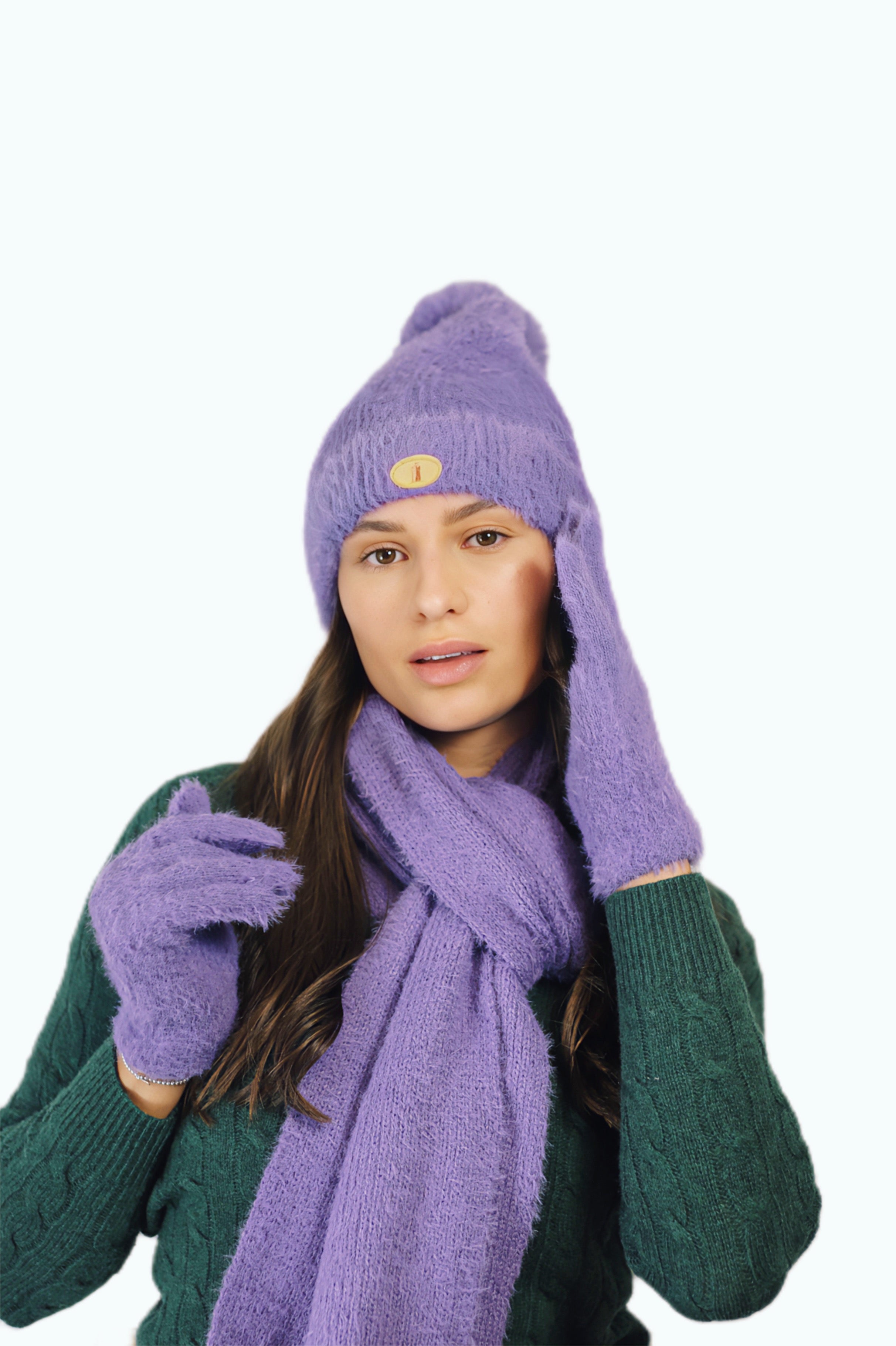 SET001 Blend Soft Scarf Set 3 Pieces