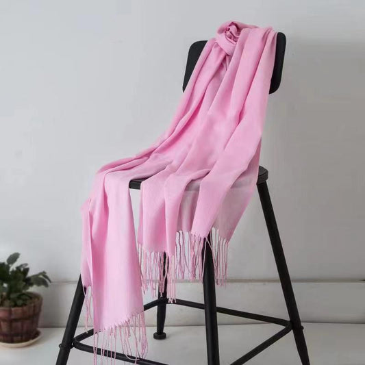 16# Cashmere Feeling Scarf 150g Candy Pink