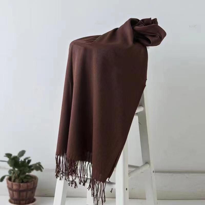 18# Cashmere Feeling Scarf 150g Mocha