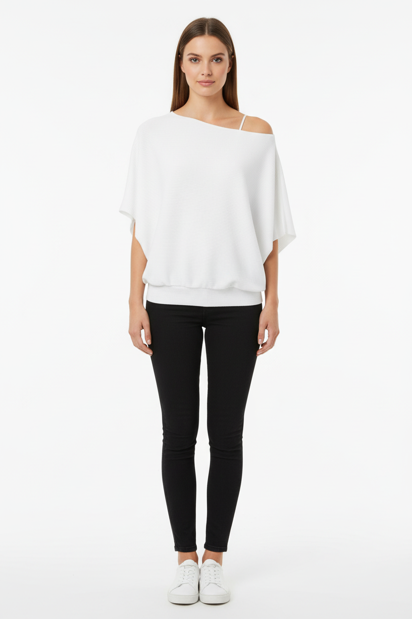 SR002 Off The Shoulder Sweater