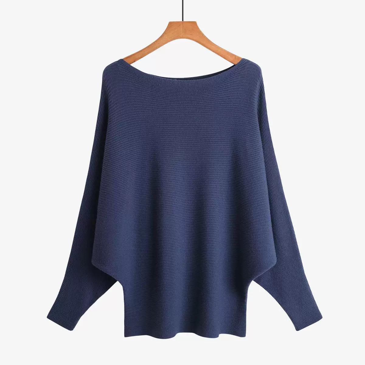 JR2005 Off Shoulder Sweater