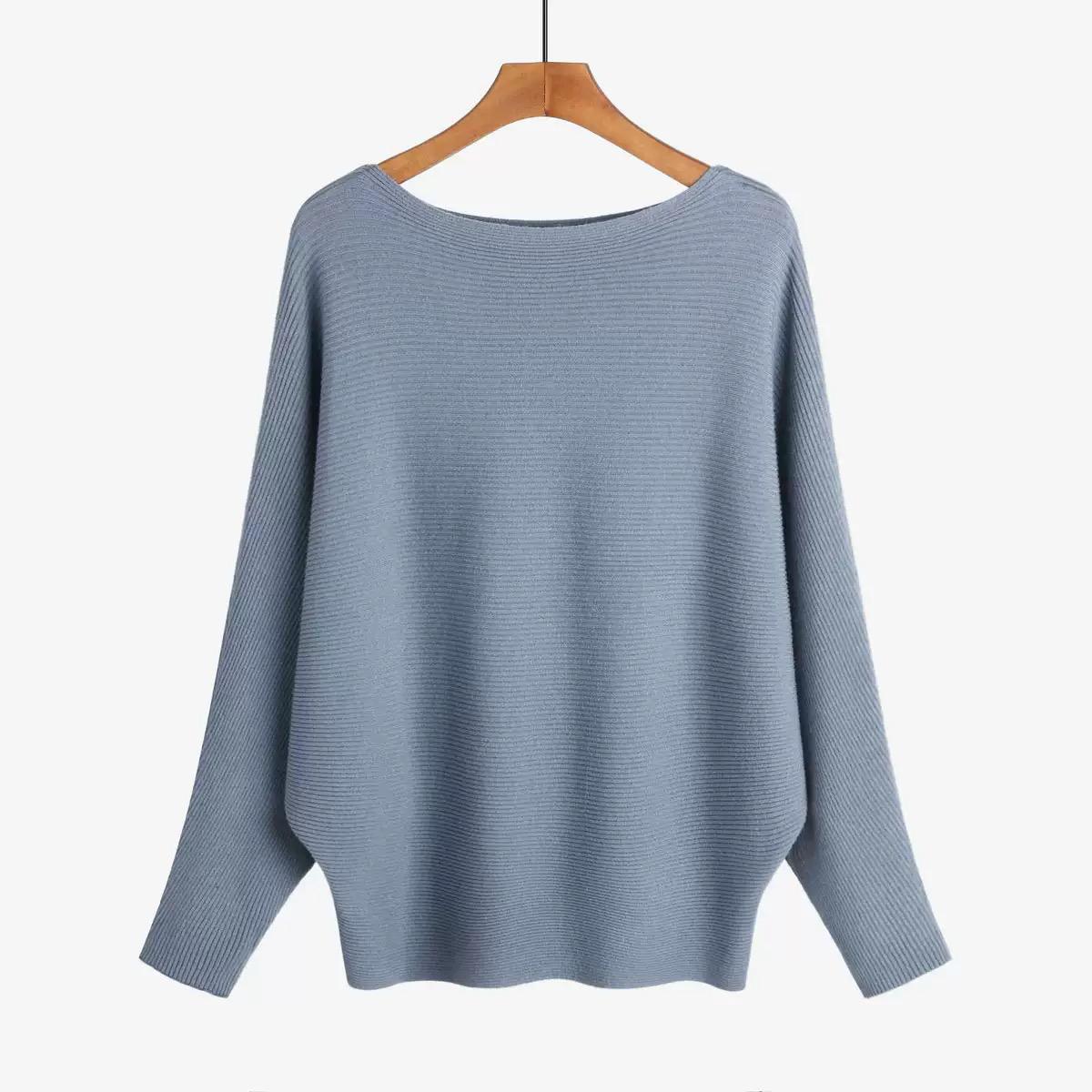JR2005 Off Shoulder Sweater