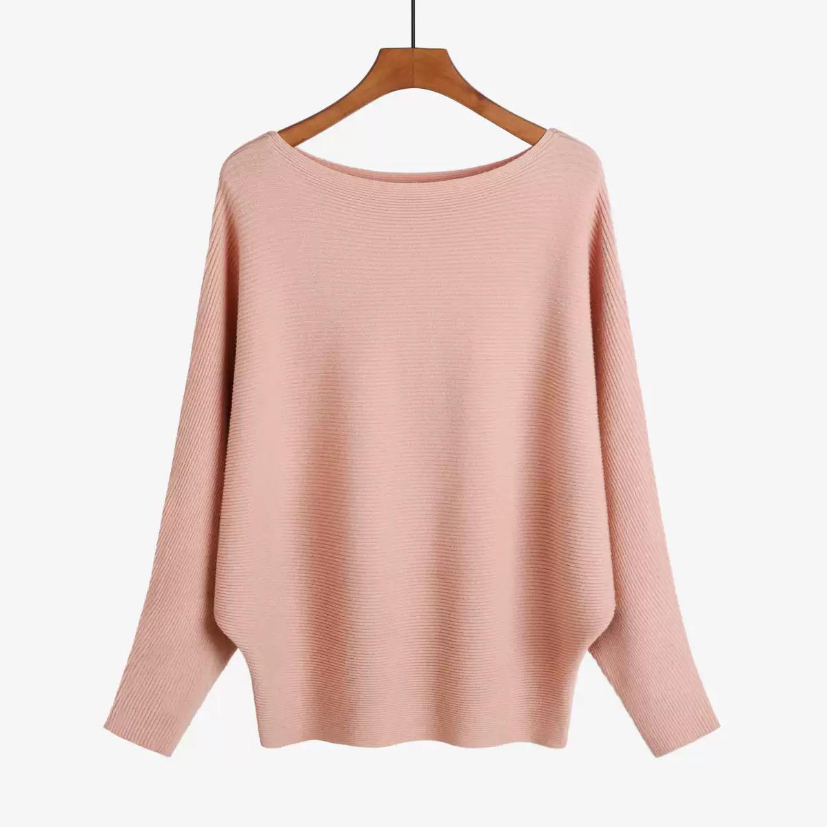 JR2005 Off Shoulder Sweater