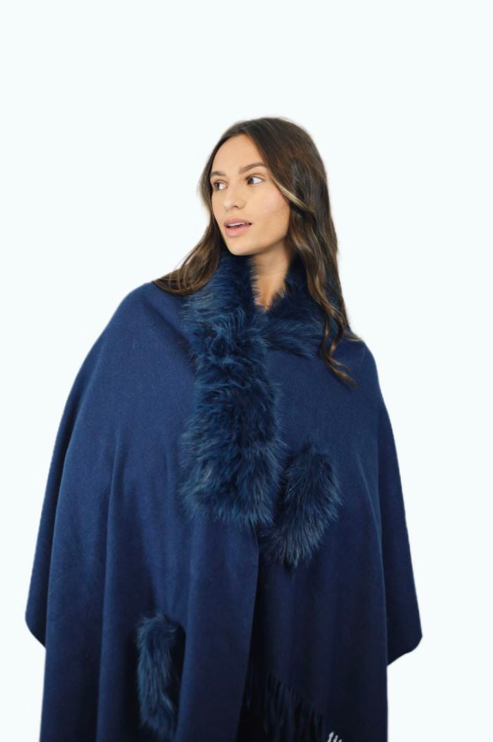P007 Blanket Poncho
