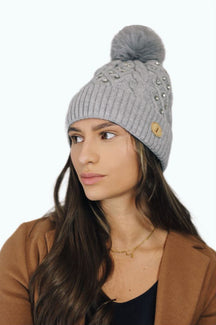 H00423 Glitter Pom Hat