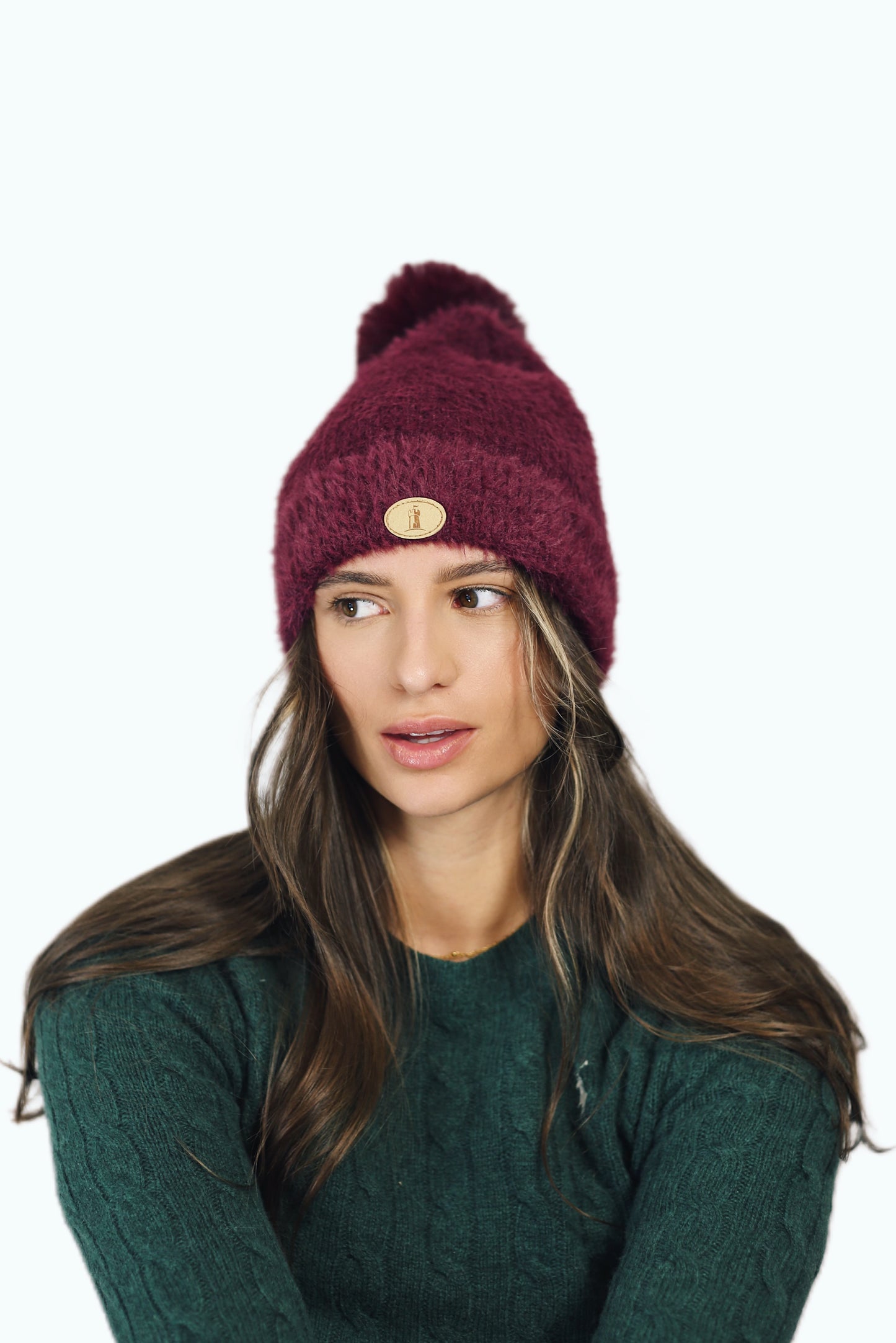 H002 Blend Soft Hat Burgundy