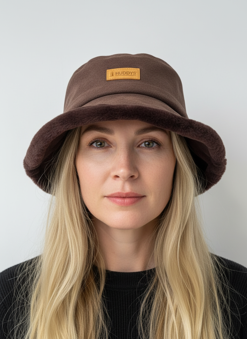 H502 Winter Bucket Hat with Fleece