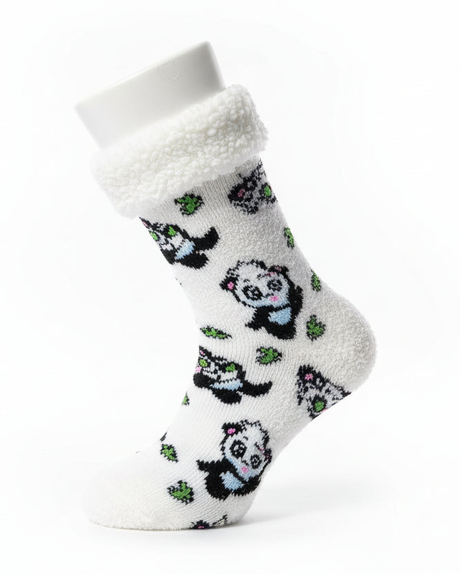 Panda Adult Slipper Socks