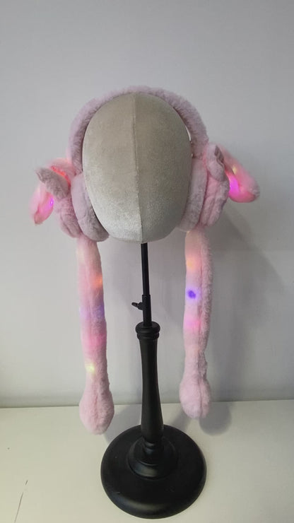 Ear Moving Earmuffs with LED 01