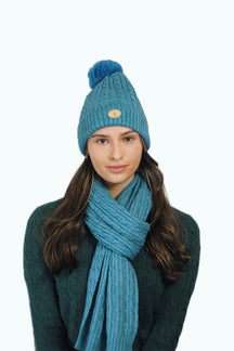 SET010 Blend Scarf&Hat Set