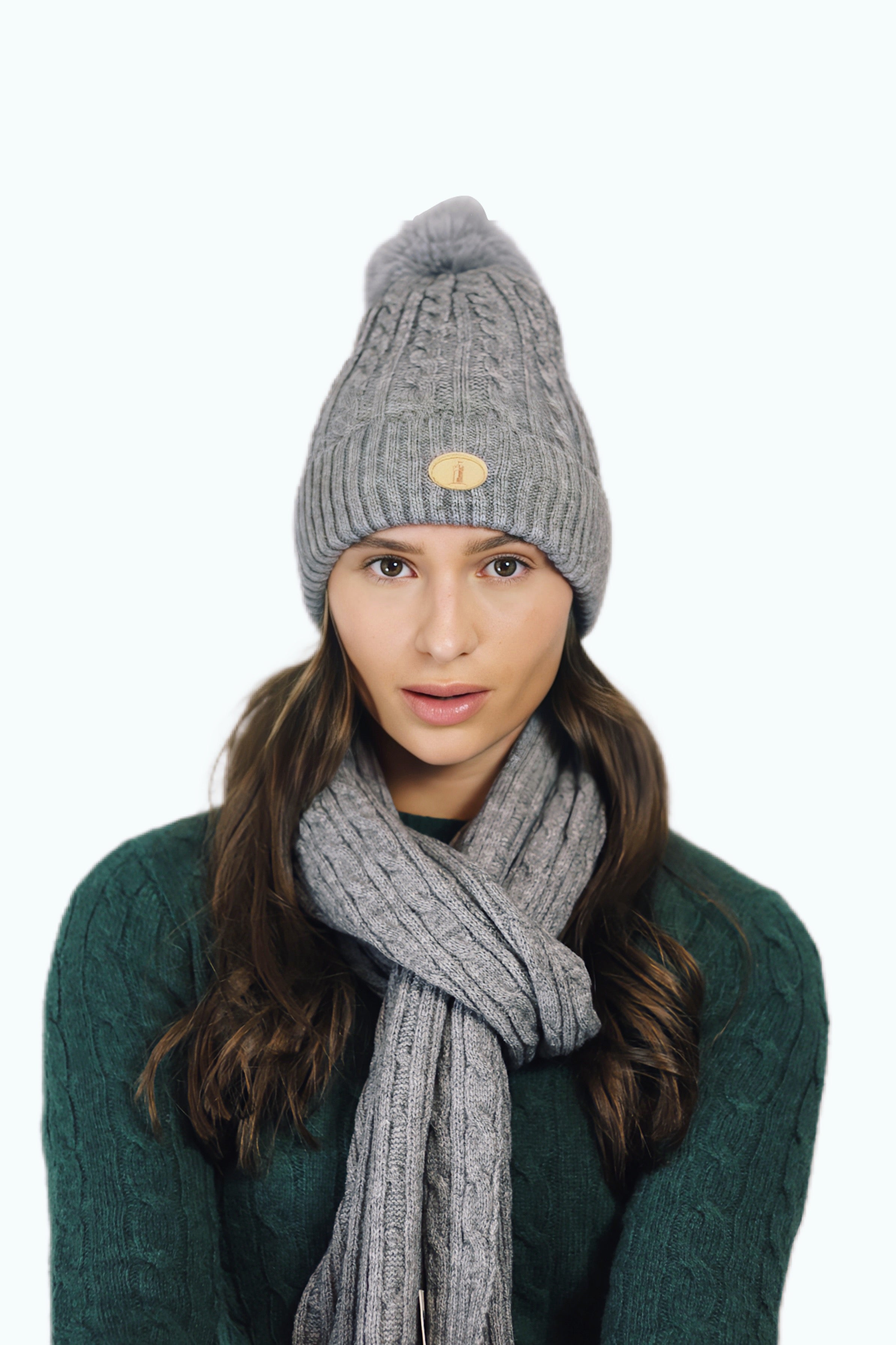 SET010 Blend Scarf&Hat Set