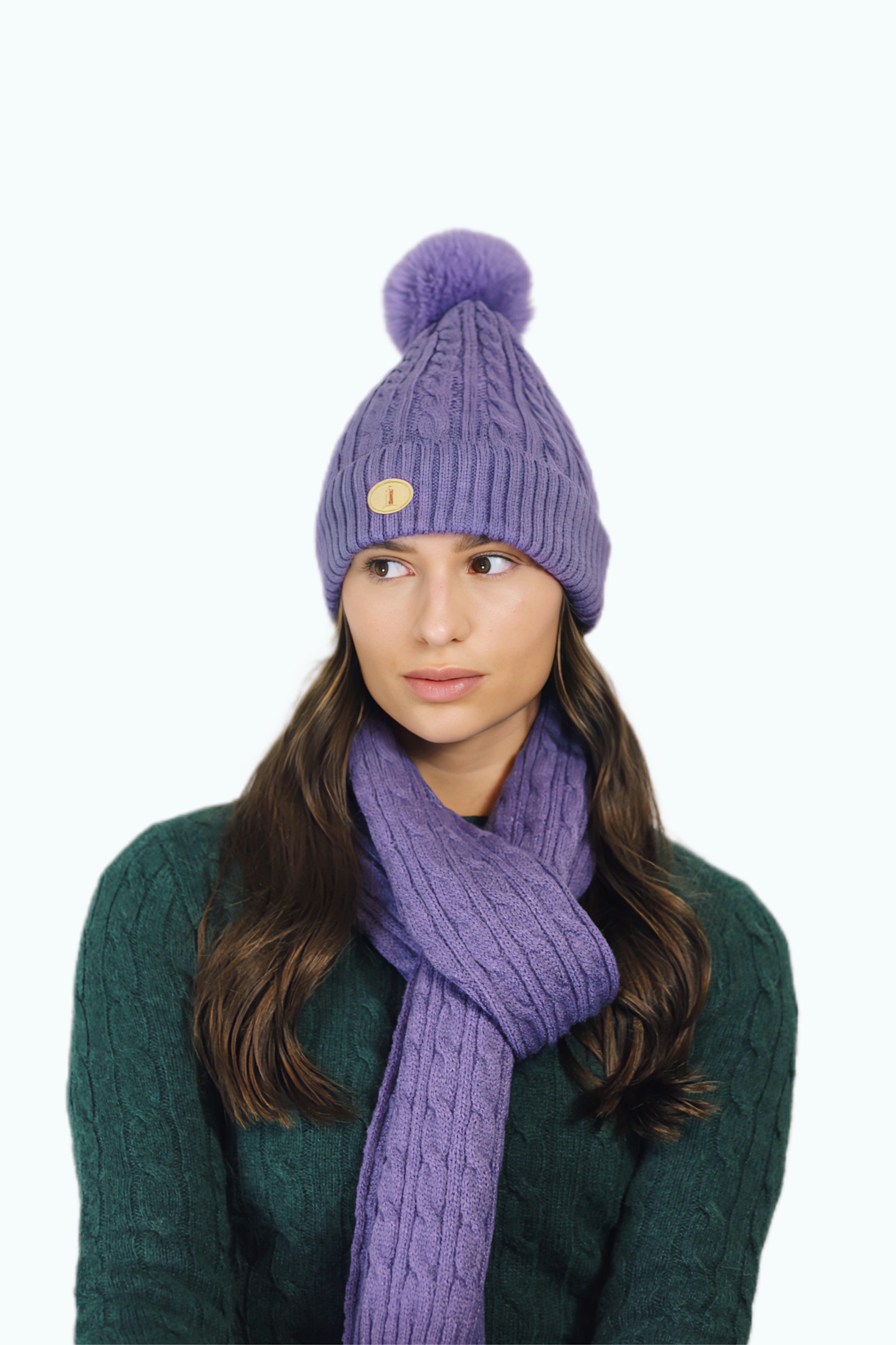 SET010 Blend Scarf&Hat Set