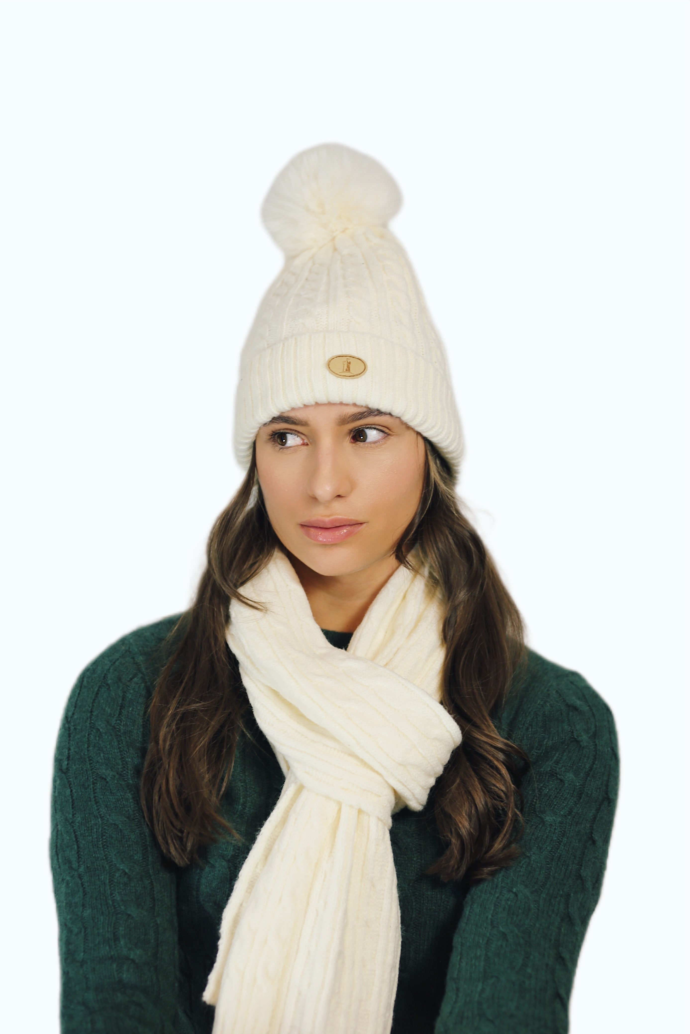 SET010 Blend Scarf&Hat Set