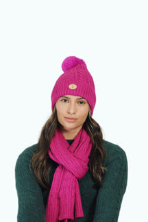 SET010 Blend Scarf&Hat Set