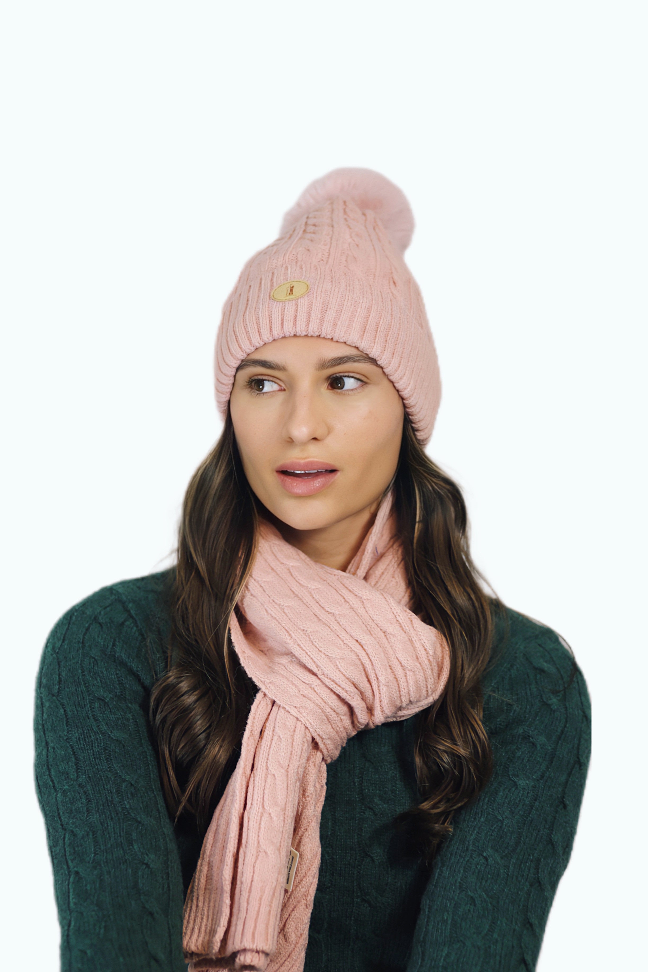 SET010 Blend Scarf&Hat Set