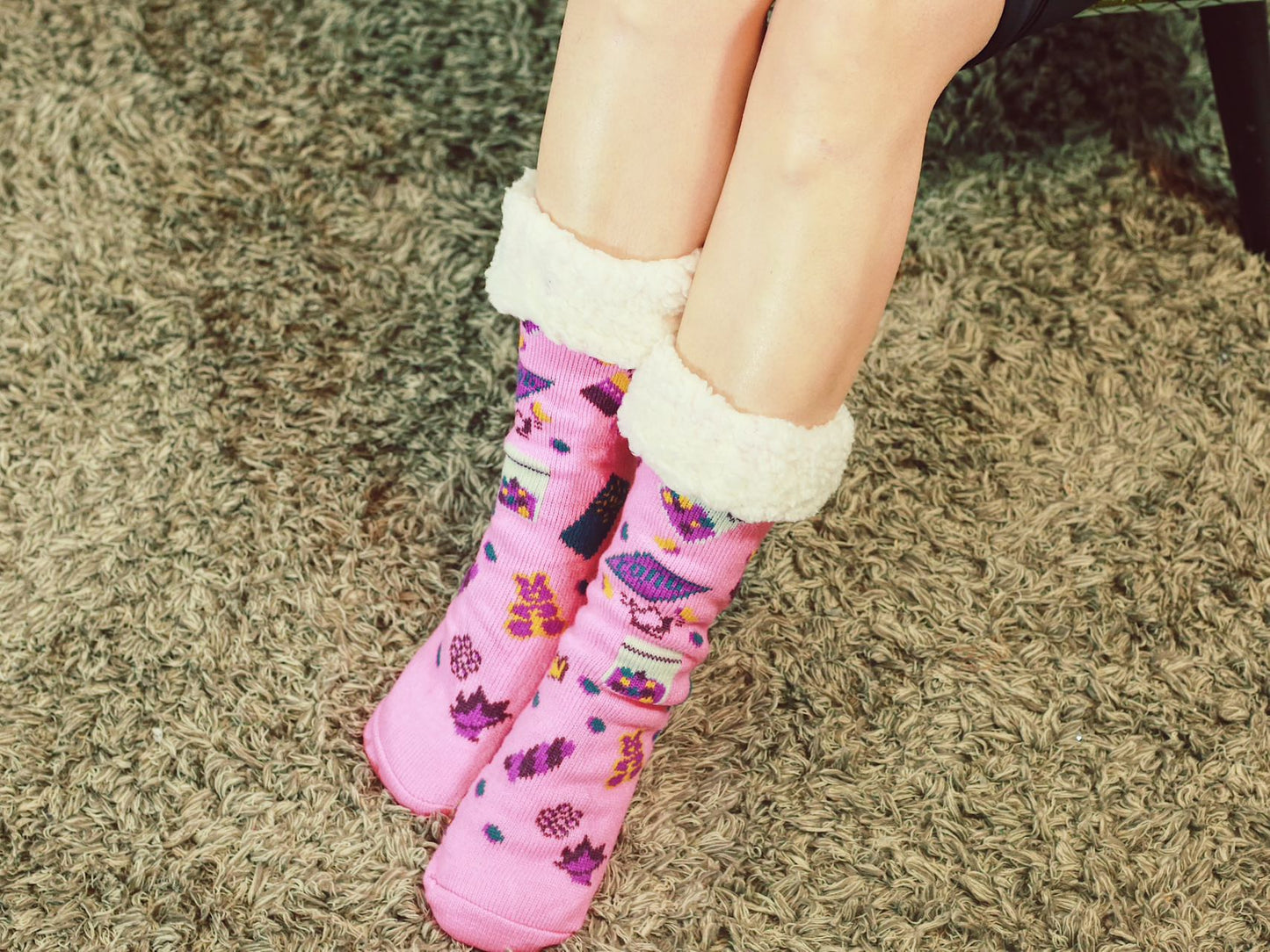 Sweets Youth Slipper Socks